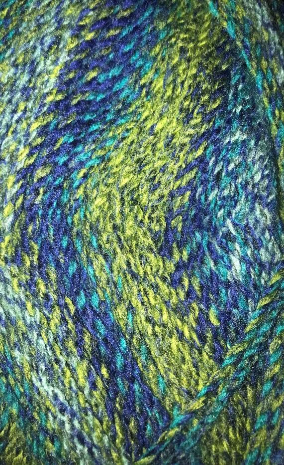 Knit Hat, Crocheted Scarf Set (8)