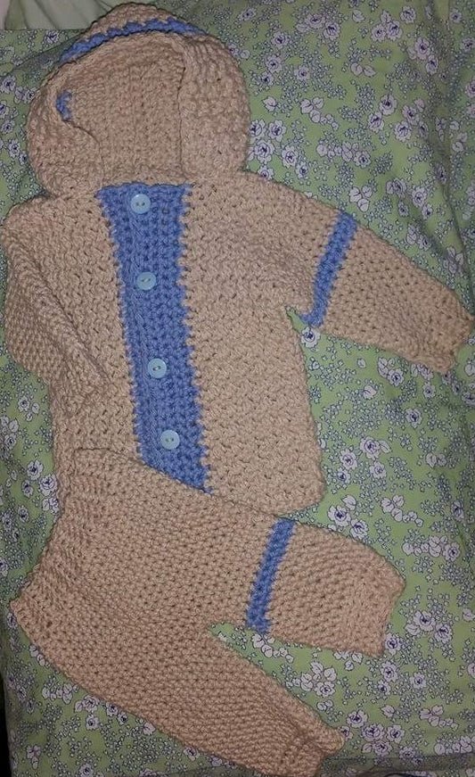 Baby Sweater & Pant Set